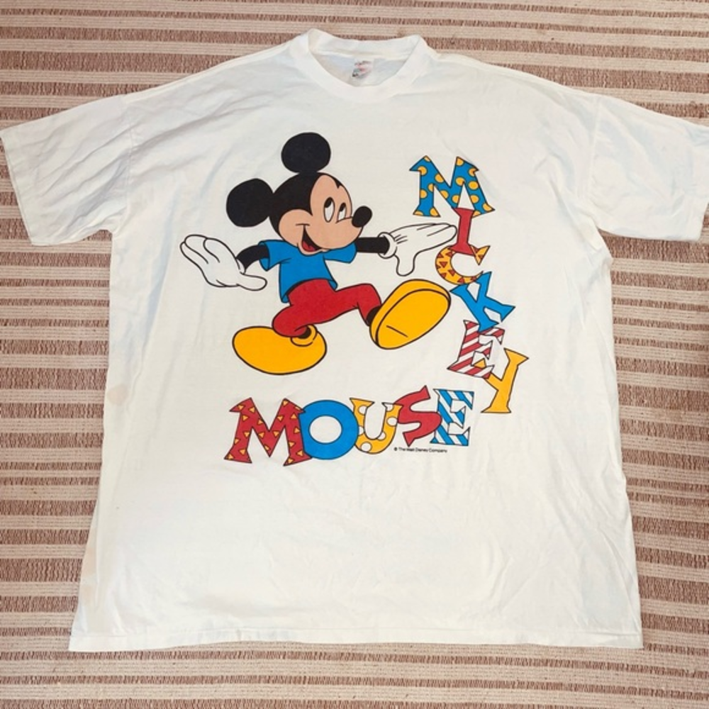 Mickey Unlimited single stitch vintage Disney t shirt